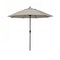 California Umbrella 7.5' Bronze Aluminum Market Patio Umbrella, Olefin Woven Granite 194061336632 - alternate 1